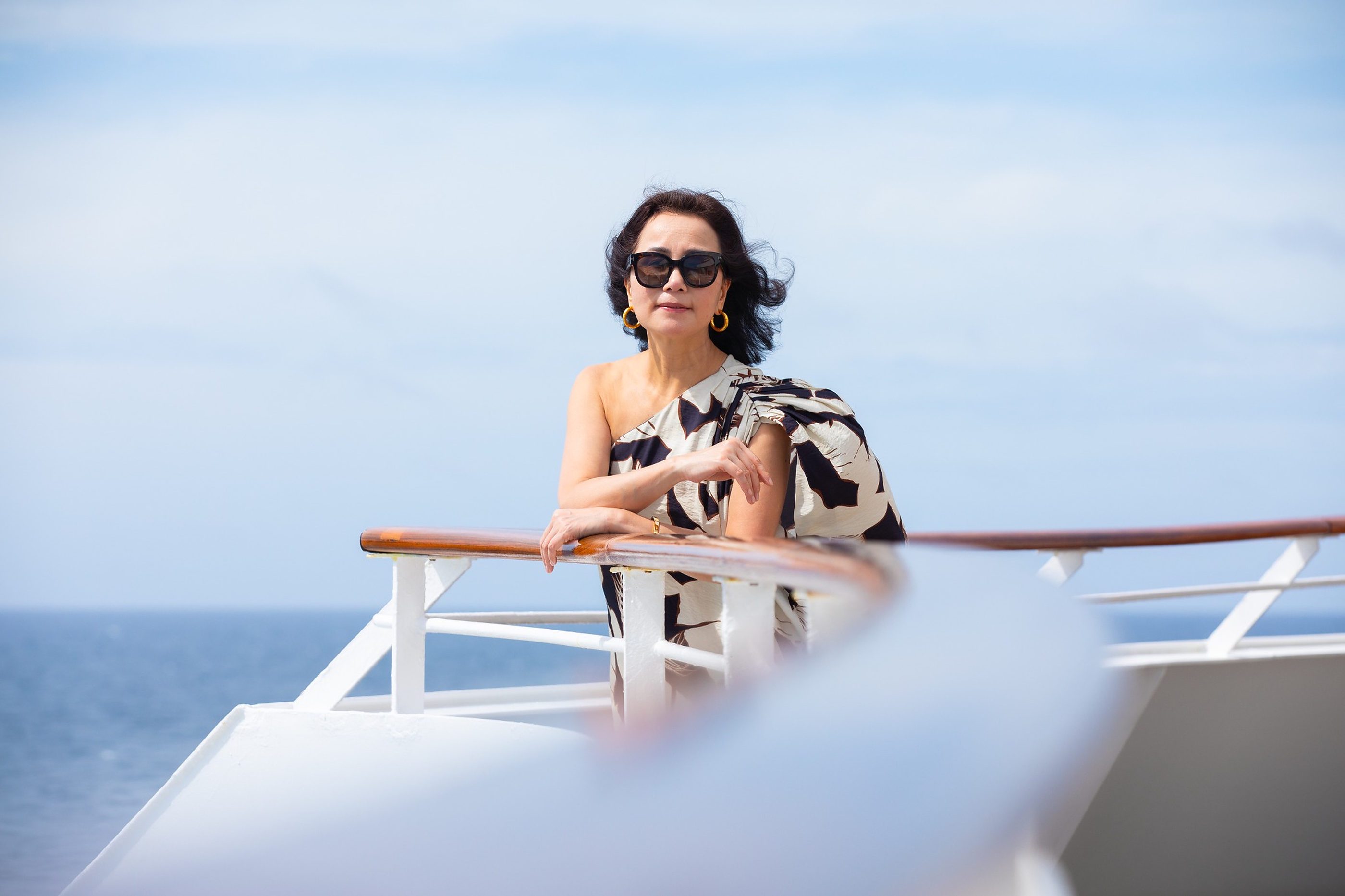 Amy Young enjoying a new season of travel